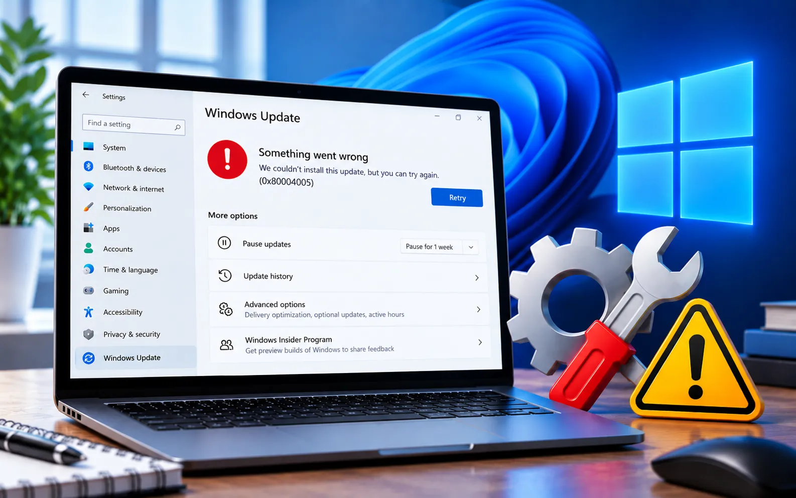 We're sorry but Outlook has run into an error fix